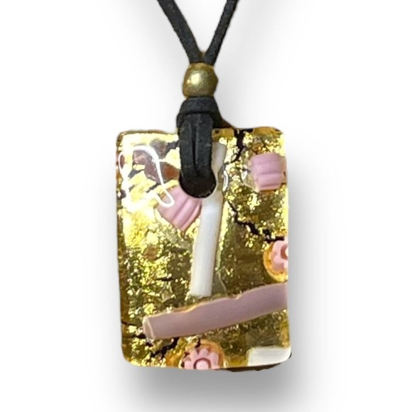 Vetro di Murano Venetian Glass Necklace - Picture 3 of 6
